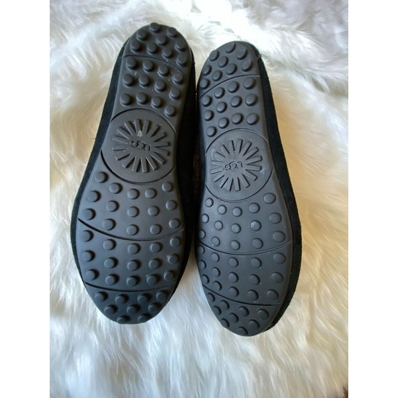 UGG Women's Solana Loafer Slipper Black Womens 11 - Picture 6 of 10